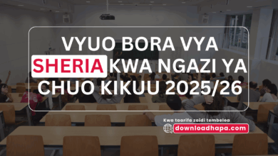 Best University of Law Tanzania